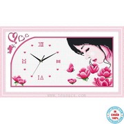 Đồng hồ cô gái ngửi hoa